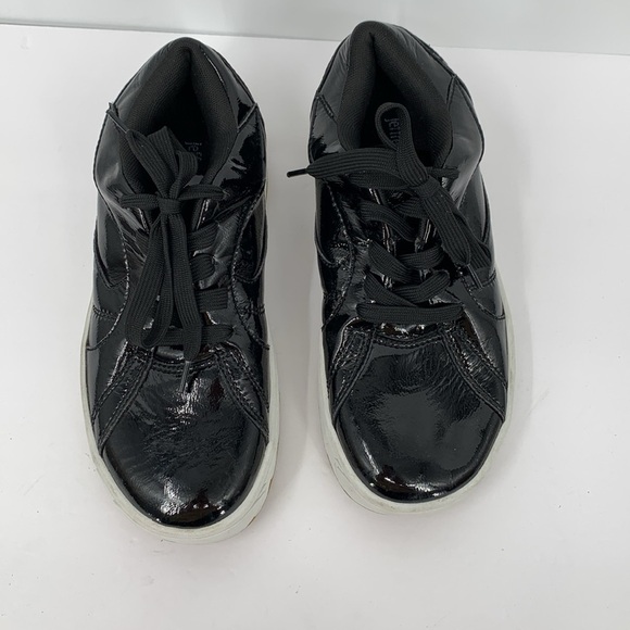 Jeffrey Campbell Limit platform sneakers black puffy chunky shoe patent 7.5 - Picture 4 of 6